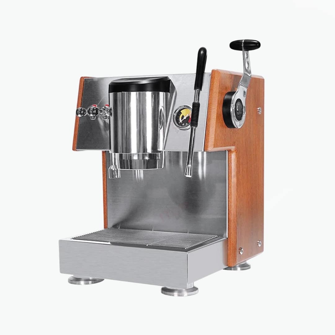 Milesto X20 Espresso Machine Dual Boiler, LCD Display Stainless