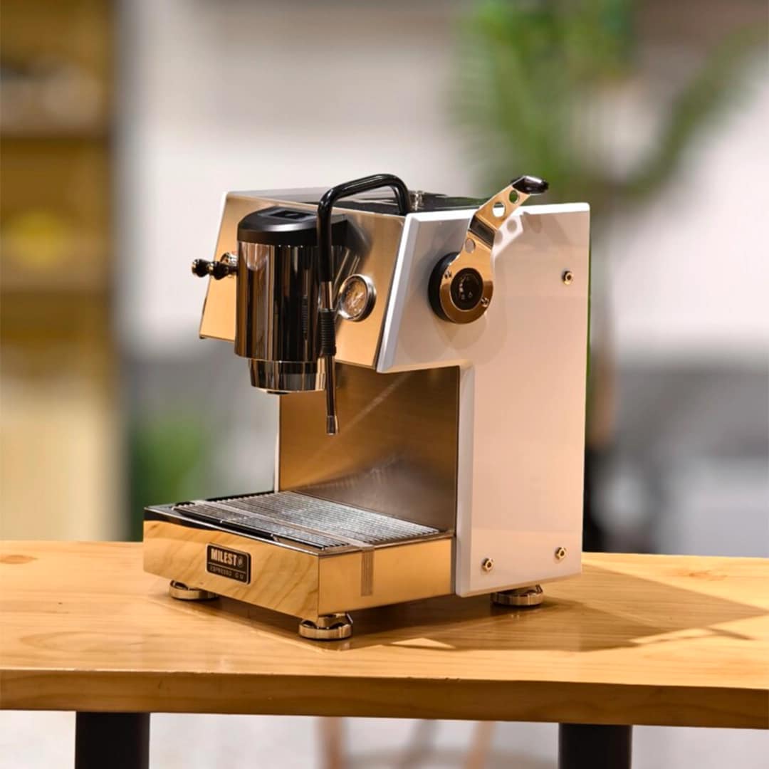 Milesto X20 Espresso Machine Dual Boiler, LCD Display Stainless