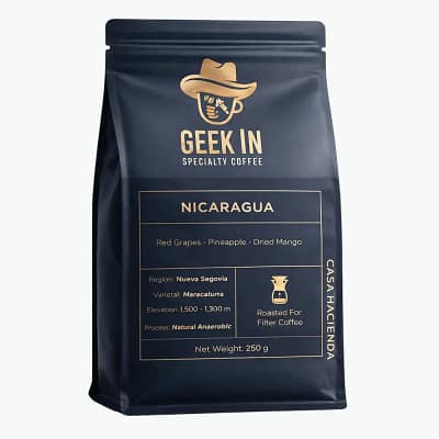 Adelmo Nicaragua Single Origin Coffee Beans 250g
