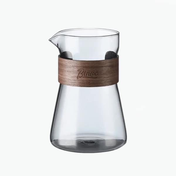 Bincoo 500ml Wooden Coffee Maker – Double Stainless Filter